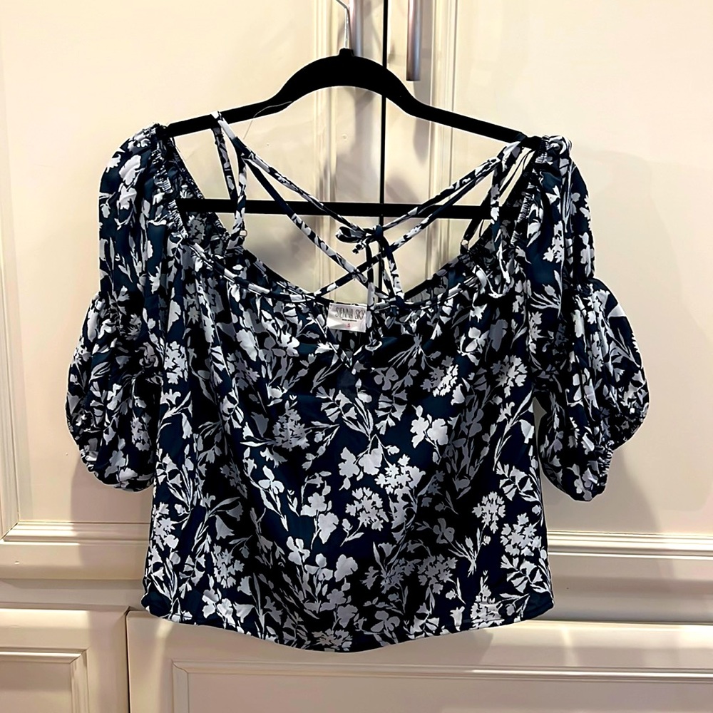 NWT off the shoulder short sleeve top